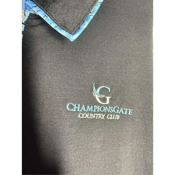 Jofit  Champion Gate Golf Club Logo Womens Black Long Sleeve T-shirt Size L - Picture 2 of 10